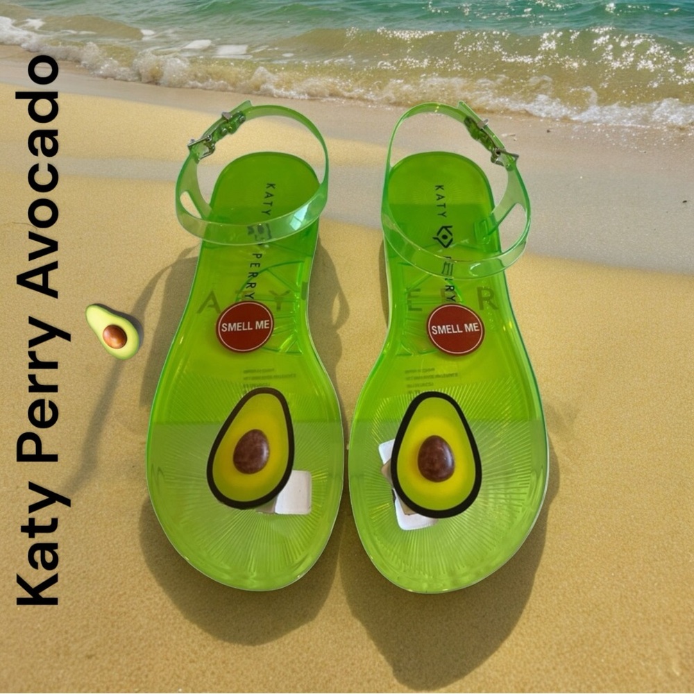 Katy Perry’s Avocado 🥑 The Geli Sandal Sz 8M Brand New In Box
